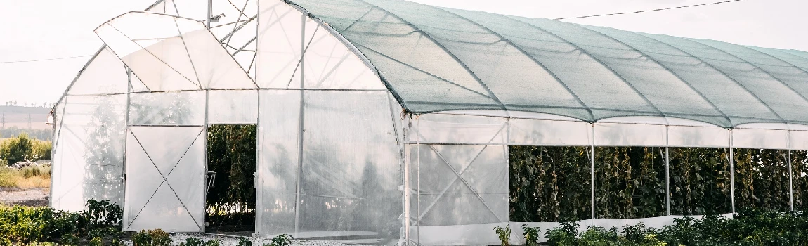 Safe And Reliable Glass Greenhouse in Keystone, FL